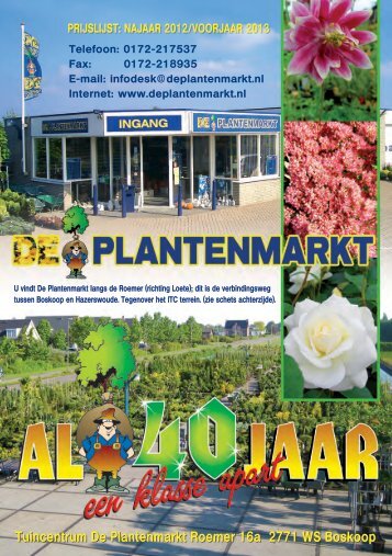 Download onze nieuwe brochure - De Plantenmarkt