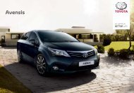Avensis bilbroschyr - Toyota