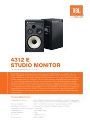 4312 E STUDIO MONITOR - JBL