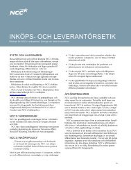 Inköps- och leverantörsetik_090427_ver2 - NCC