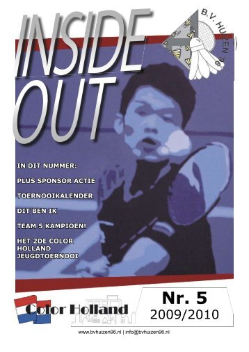 Insideout 5 200910 - BV Huizen '96