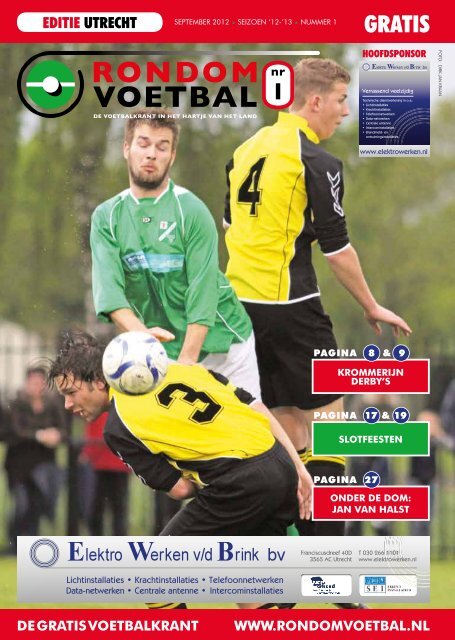 seizoen 2012/2013 nummer 1 - Rondom Voetbal