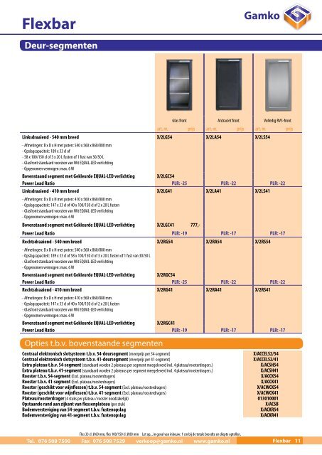 Gamko Brochure 2012 - Lassche en Keizer