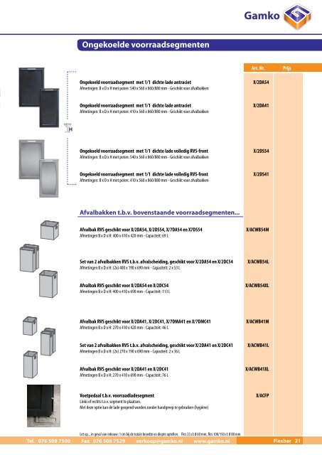 Gamko Brochure 2012 - Lassche en Keizer