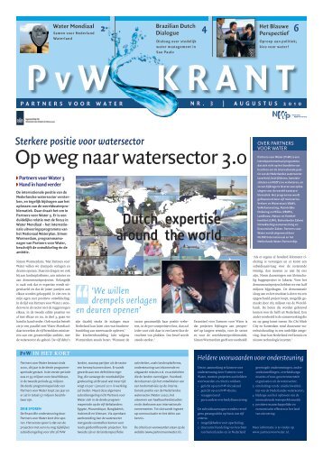 PvW krant nr 3 - Partners voor Water