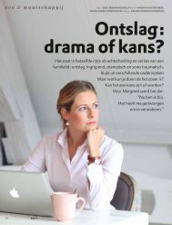 ontslag: drama of kans?