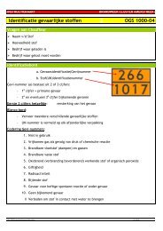 Identificatie gevaarlijke stoffen OGS 1000-04 - Brandweer Amerstreek
