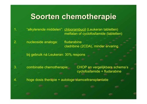 De ziekte van Waldenström - Behandelingsmogelijkheden - CMWP