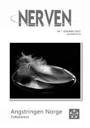 NerVen 2009/2010 Nr 1 (PDF) - Angstringen Norge