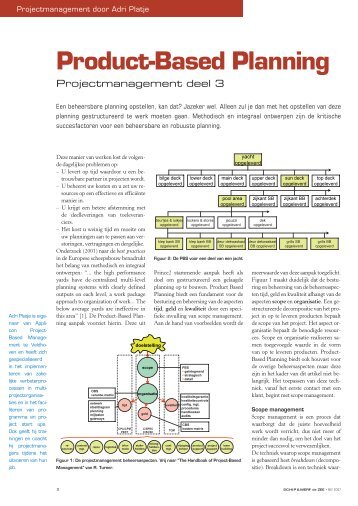 product based planning in de maritieme sector (pdf) - Gert Jan Schop