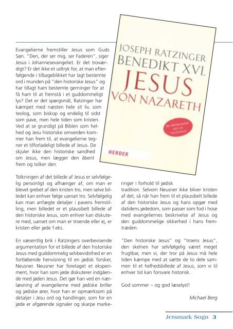 Kirkeblad nr. 3 2006 - Jetsmark kirke