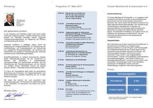 Agenda und Anmeldung (PDF) - Zentrum für Telematik eV