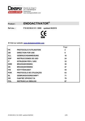 ENDOACTIVATOR® - Dentsply