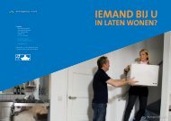 Iemand bij u in laten wonen - Woningbedrijf Velsen