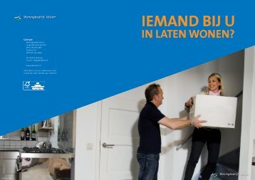 Iemand bij u in laten wonen - Woningbedrijf Velsen