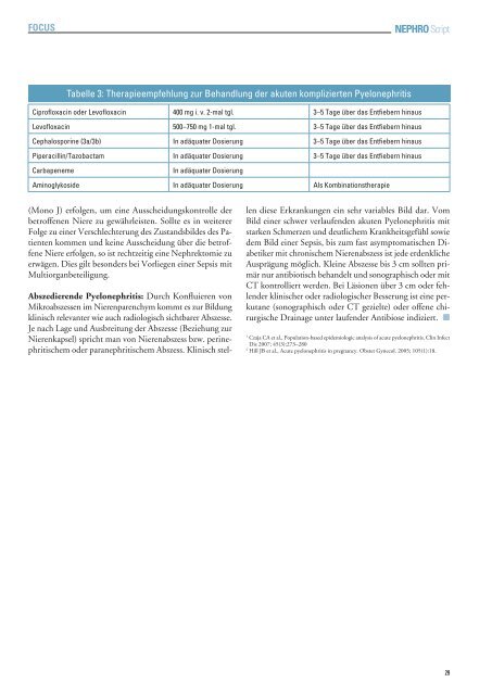 02/2012 - Harnwegsinfektionen - Was ist Nephrologie?