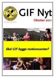 Skal GIF bygge motionscenter? - Gudumholm IF