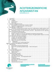 achtergrondfiche afghanistan - Vluchtelingenwerk Vlaanderen