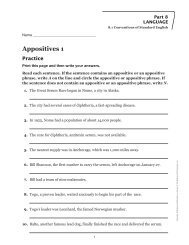Appositives 1 - MHEonline.com