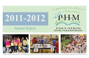 Annual Report - PHM Education Foundation