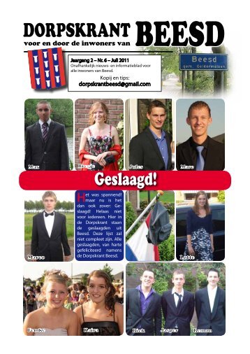Dorpskrant Beesd Jaargang 2, Editie 6