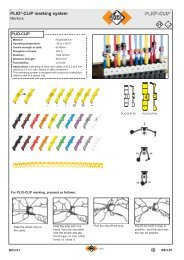 PPLLLIIIOO®--CCCLLLIIIPP PLIO®-CLIP marking ... - SES Sterling