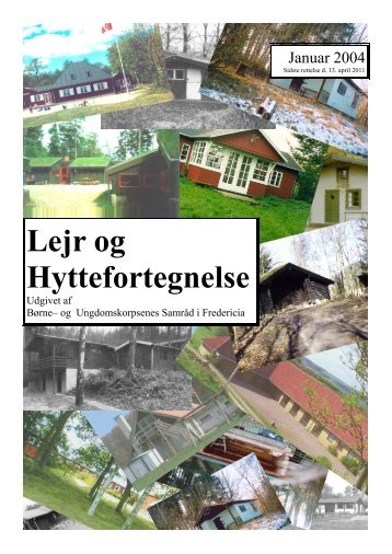 Lejr og Hyttefortegnelse - BUS-Fredericia