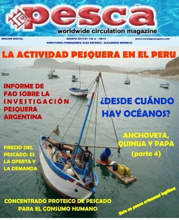 Revista Pesca agosto 2013