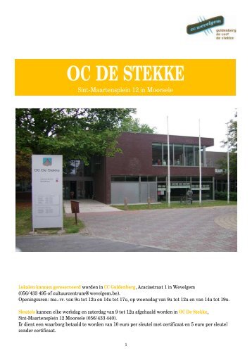 OC DE STEKKE - Wevelgem