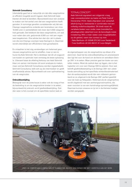 Download magazine - Aebi Schmidt Belgium