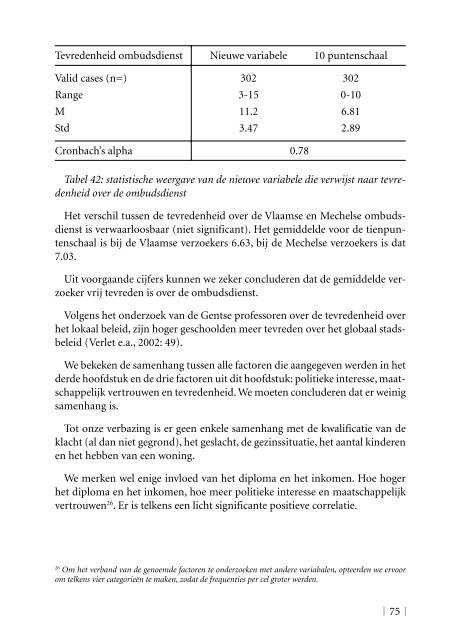 Profiel van de verzoekers van de ombudsdiensten - Vlaamse ...