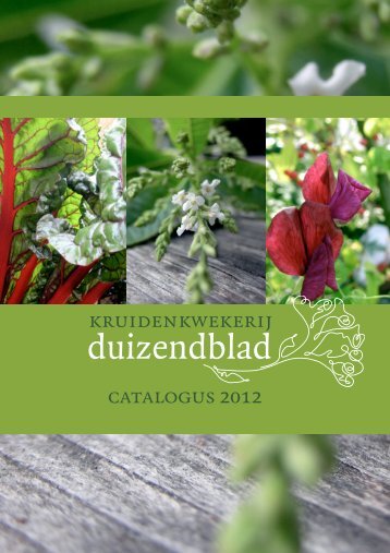 Download onze catalogus als pdf via deze link. - kruidenkwekerij ...