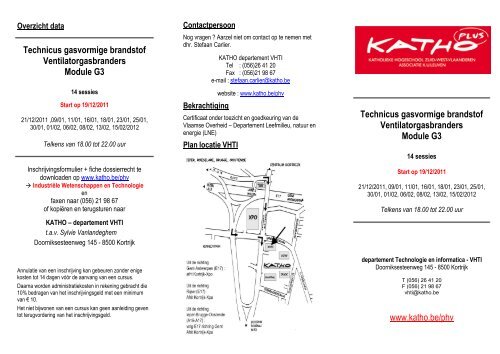 Technicus gasvormige brandstoffen - G3 - Katho