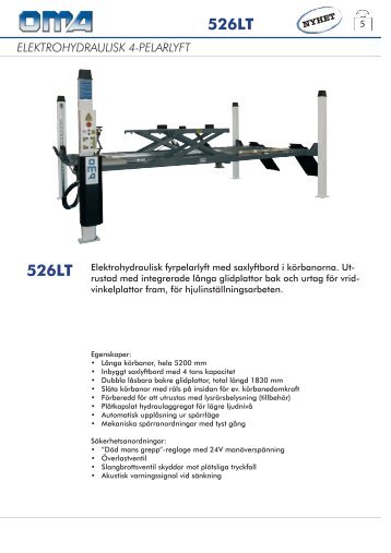 526LT-ALT svensk broschyr färgändrad 2011.indd - Tool Trade AB