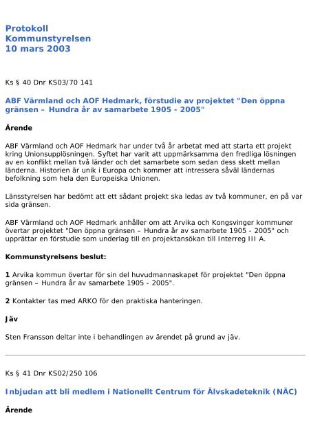 Protokoll KS 2003-03-10.pdf - Arvika