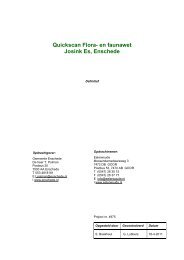 Bijlage 4 Quickscan Flora- en faunawet Josink Es