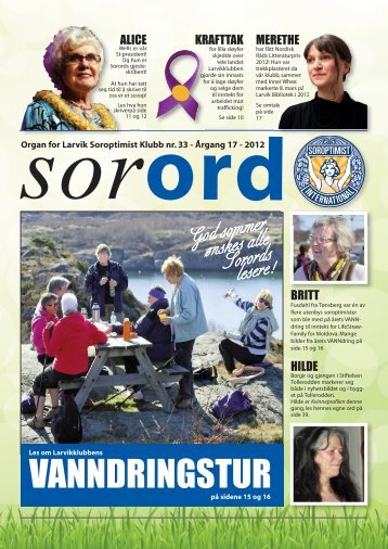 Sorord Nr 33 Juni 2012 - Op