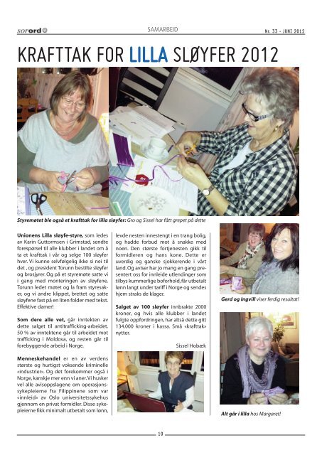 Sorord Nr 33 Juni 2012 - Op