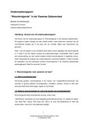 Onderzoeksrapport woordvolgorde-21.9.2010 - Vlaams ...