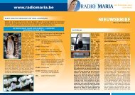 Mei - Juni ´12 - Radio Maria