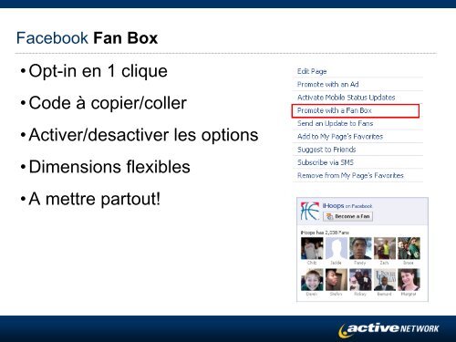 Trucs et Astuces pour utiliser Facebook efficacement - Active Network