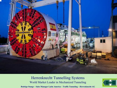 Herrenknecht Tunnelling Systems World-Wide - ITS Chile