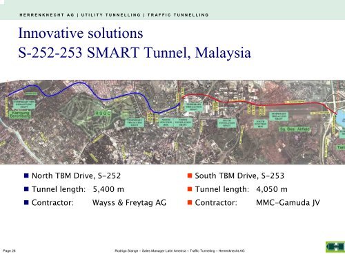 Herrenknecht Tunnelling Systems World-Wide - ITS Chile