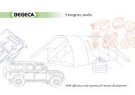 Emergency stocks - BEGECA