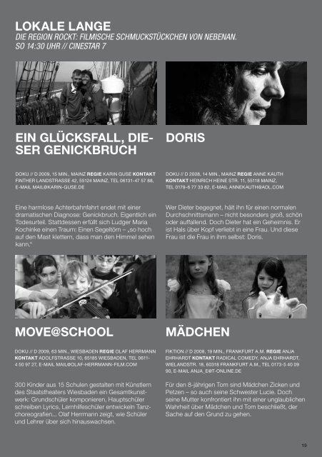 Filmz-Programmheft 2009