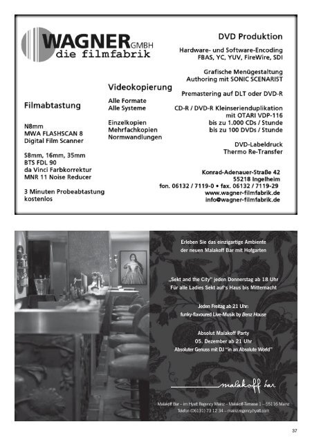 Filmz-Programmheft 2009