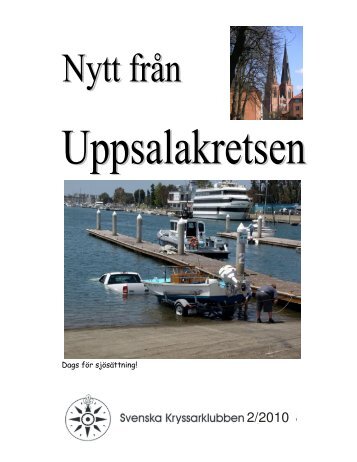 Dags för sjösättning! - Svenska Kryssarklubben