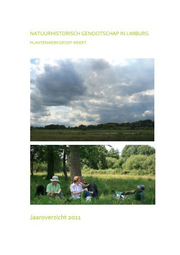 Monitoren Natuurontwikkeling 2000-2011.pdf - Gemeente Weert