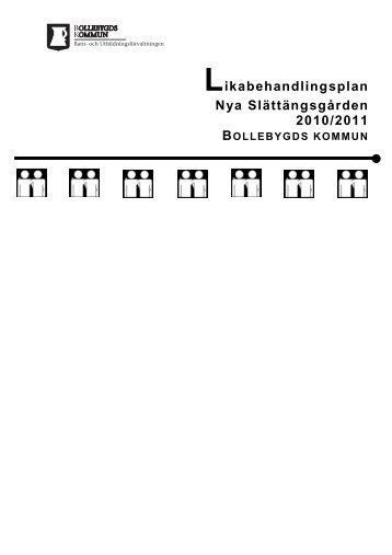 Likabehandlingsplan - Bollebygd kommun