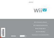 Wii U-handleiding - Nintendo of Europe